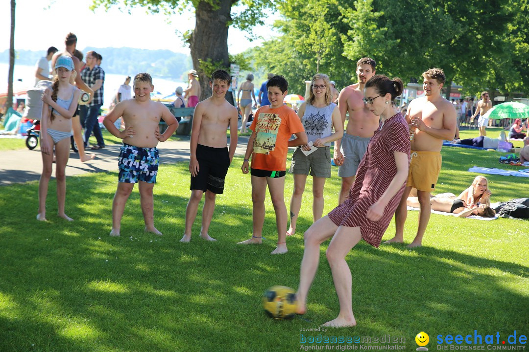 Picknick am Bodensee - Strandbad Friedrichshafen: SUP und Kino, 27.05.2017
