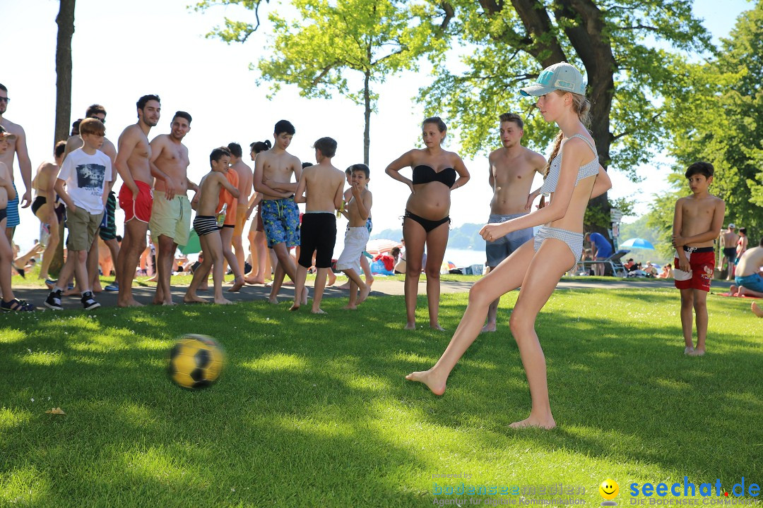 Picknick am Bodensee - Strandbad Friedrichshafen: SUP und Kino, 27.05.2017