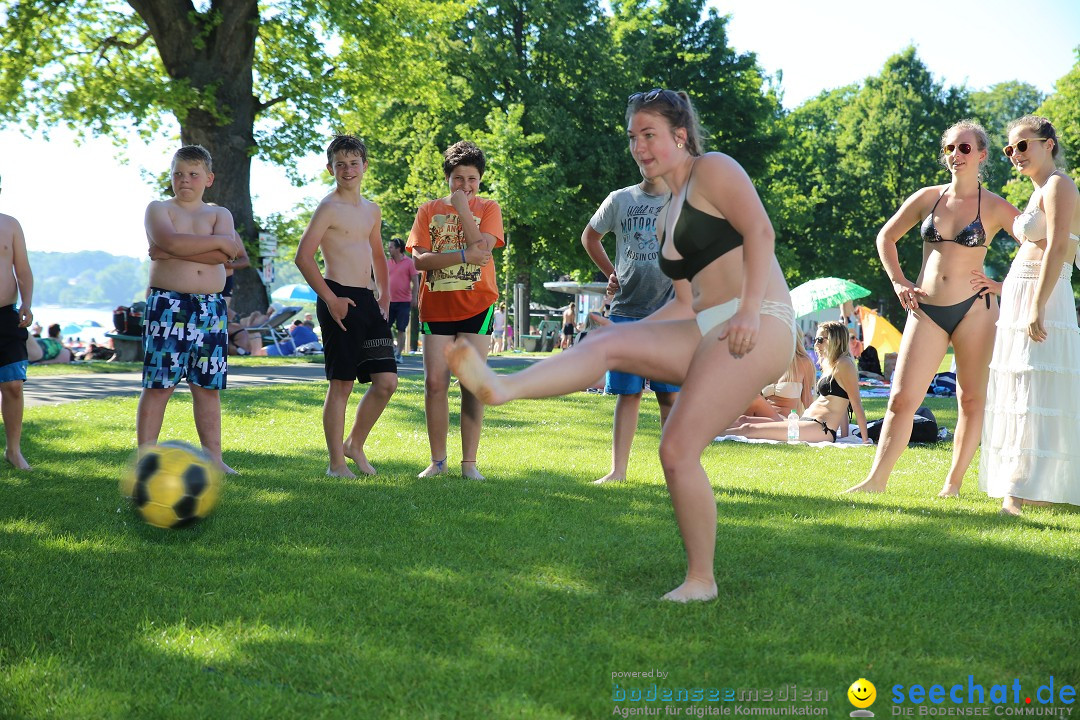 Picknick am Bodensee - Strandbad Friedrichshafen: SUP und Kino, 27.05.2017