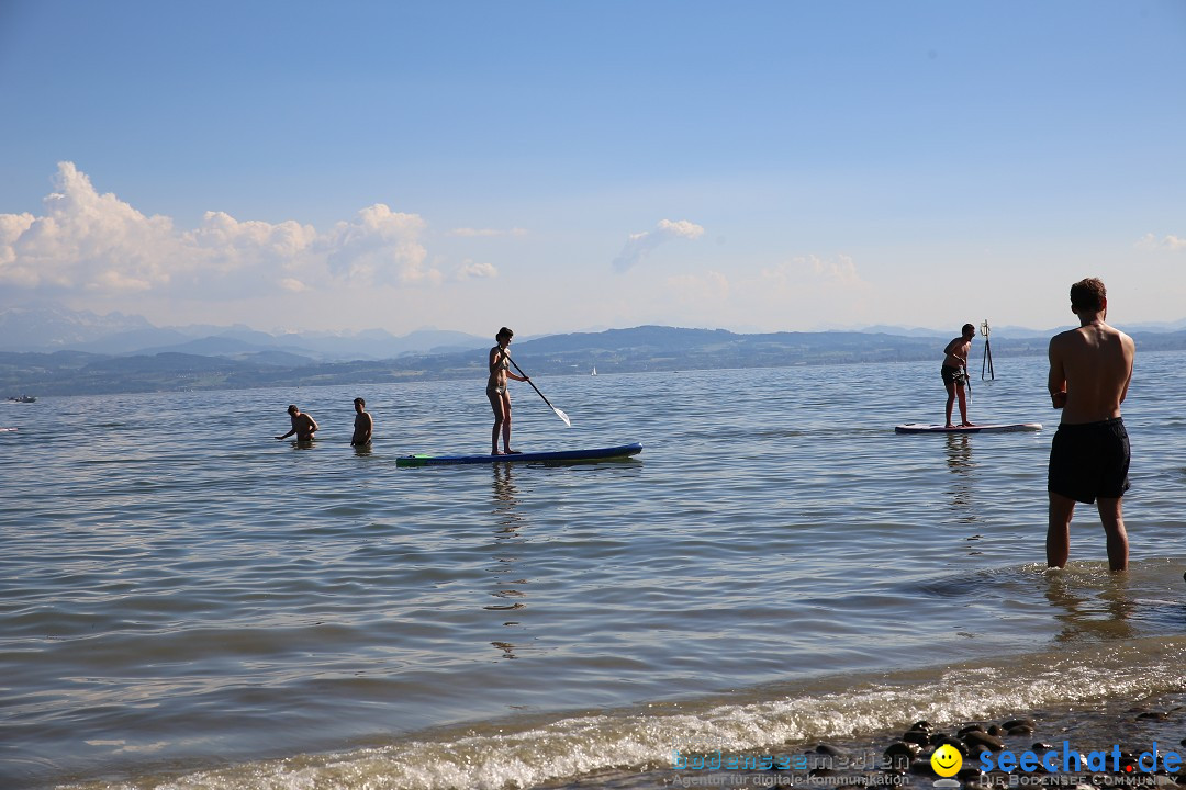 Picknick am Bodensee - Strandbad Friedrichshafen: SUP und Kino, 27.05.2017