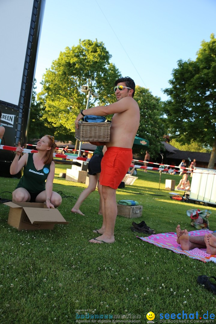 Picknick am Bodensee - Strandbad Friedrichshafen: SUP und Kino, 27.05.2017