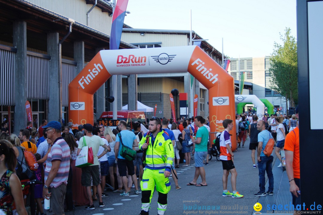 B2Run Schweizer Firmenlauf: St. Gallen, 19.06.2017