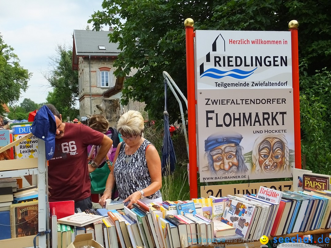 Flohmarkt: Zwiefaltendorf, 24.06.2017