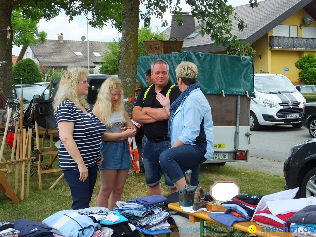 Sommerfest mit Flohmarkt - Musikverein: Uttenweiler, 25.06.2017