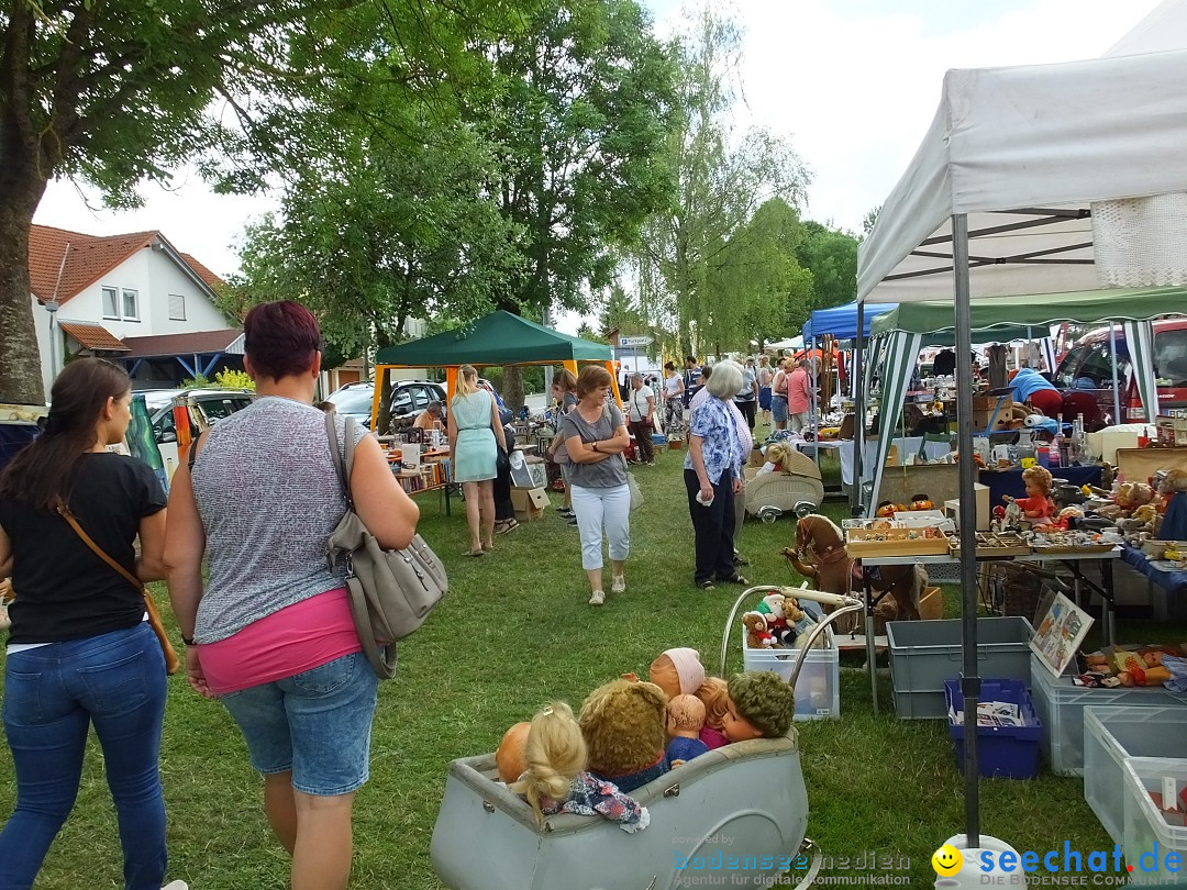 Sommerfest mit Flohmarkt - Musikverein: Uttenweiler, 25.06.2017