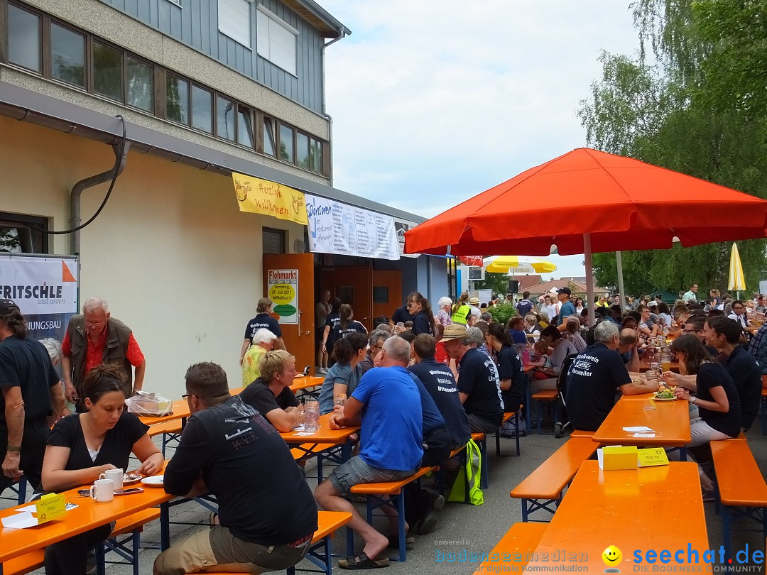 Sommerfest mit Flohmarkt - Musikverein: Uttenweiler, 25.06.2017