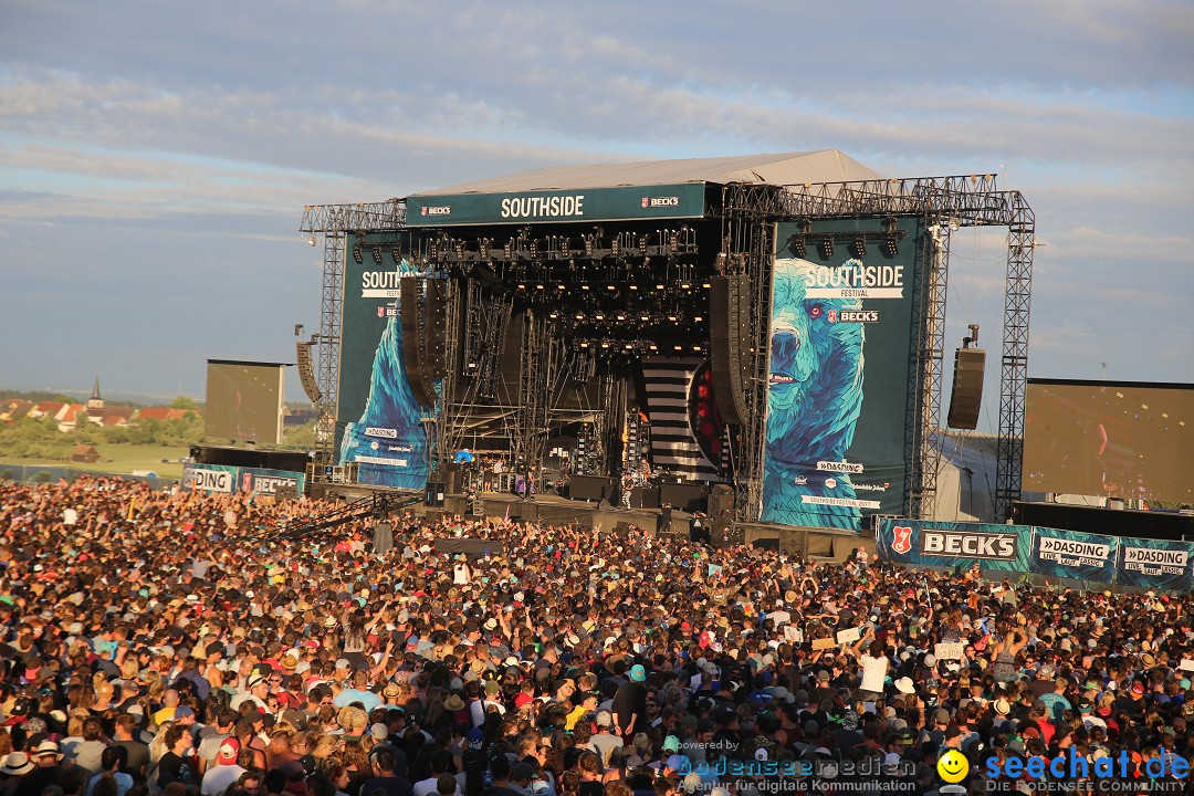 Southside Festival 2017: Neuhausen ob Eck am Bodensee, 25.06.2017