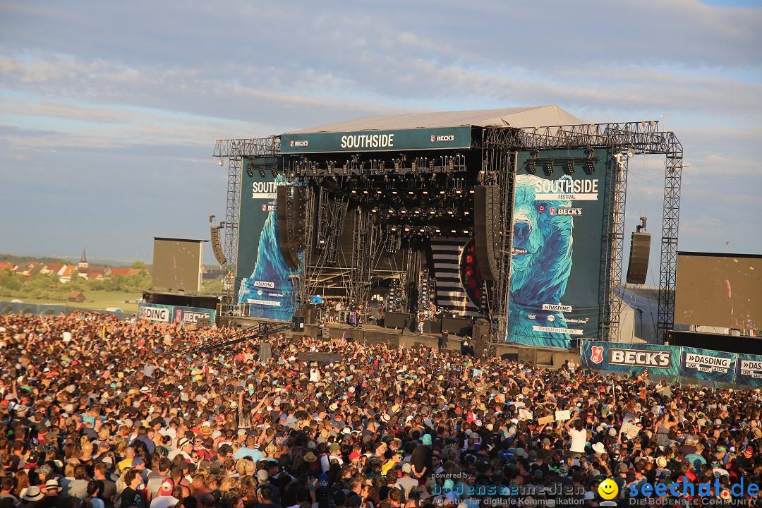 Southside Festival 2017: Neuhausen ob Eck am Bodensee, 25.06.2017