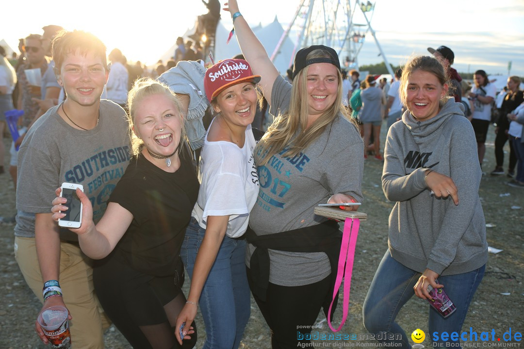Southside Festival 2017: Neuhausen ob Eck am Bodensee, 25.06.2017