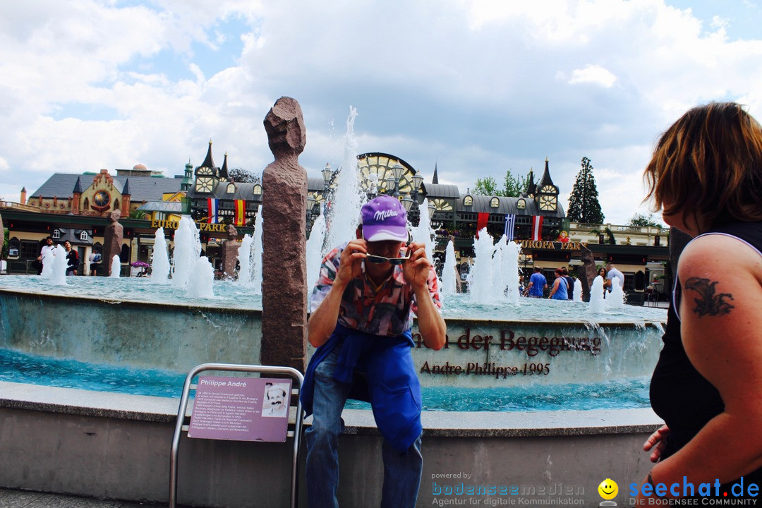 EUROPAPARK mit US-CAR Treffen 2017: Rust, 26.06.2017