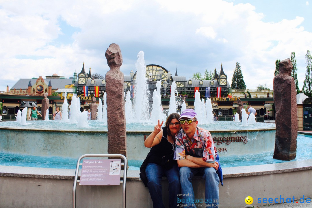 EUROPAPARK mit US-CAR Treffen 2017: Rust, 26.06.2017