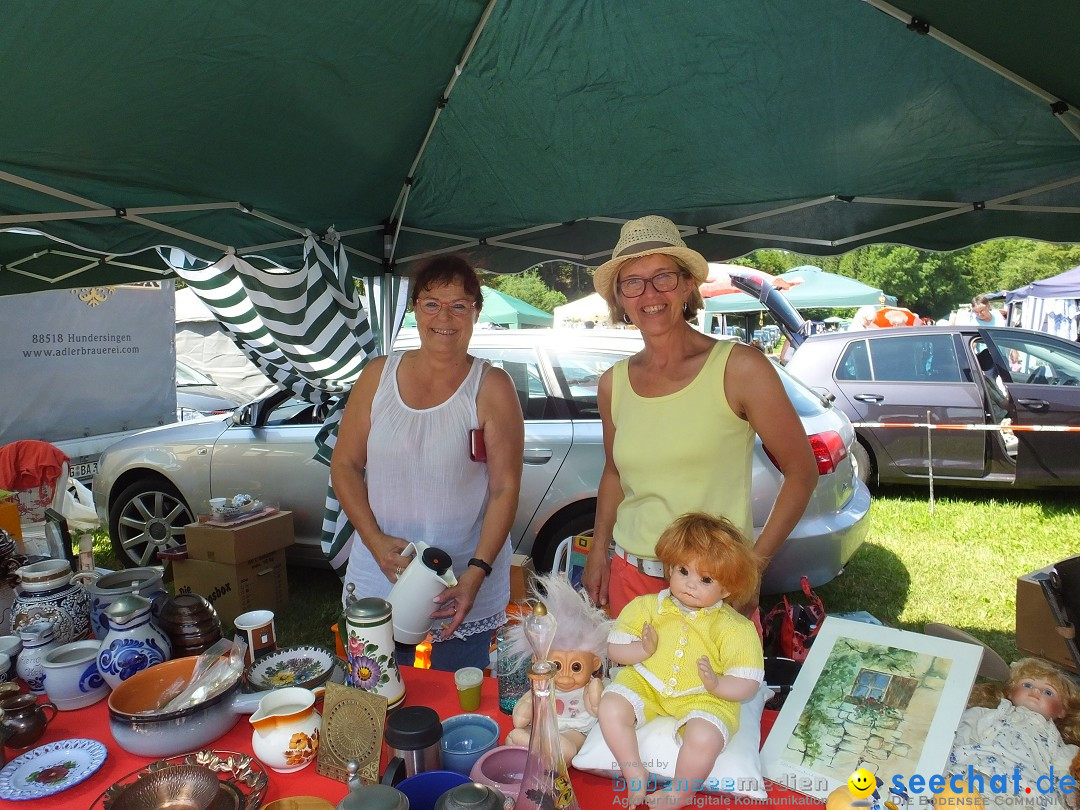 Waldflohmarkt: Mengen-Rosna, 08.07.2017