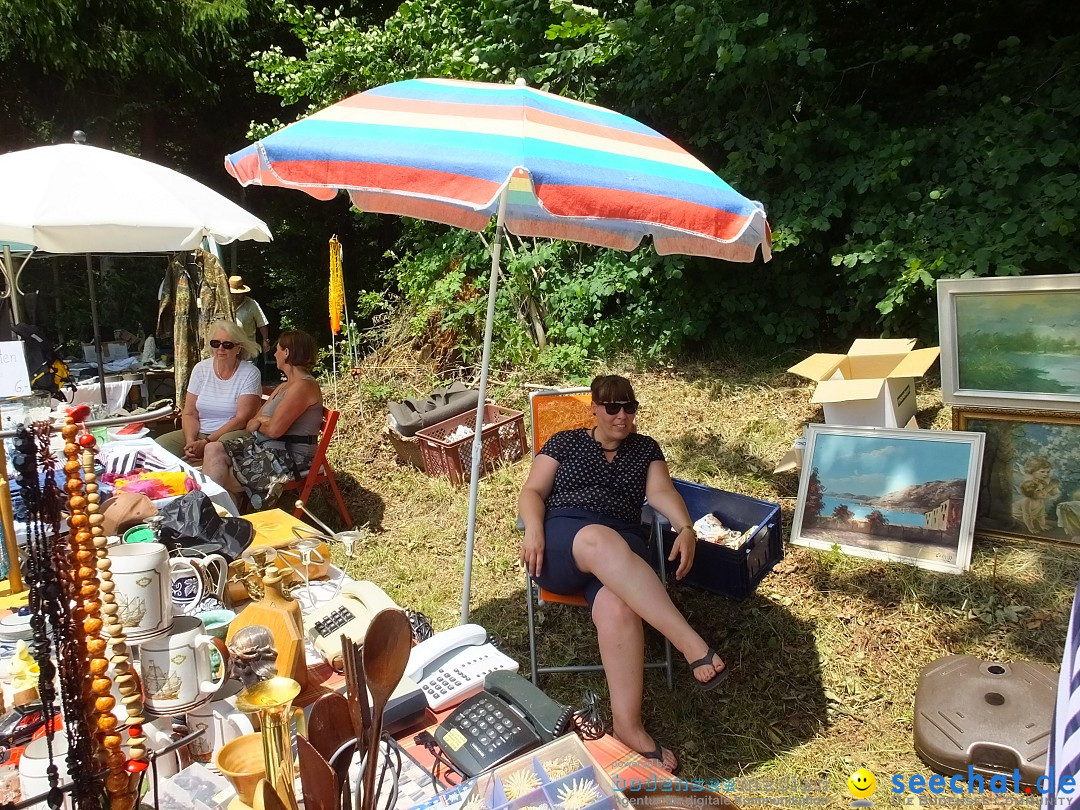 Waldflohmarkt: Mengen-Rosna, 08.07.2017