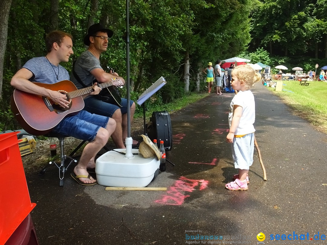 Waldflohmarkt: Mengen-Rosna, 08.07.2017
