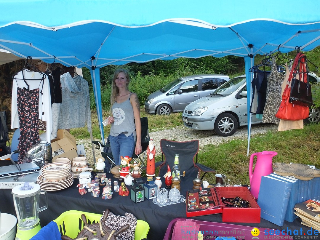 Waldflohmarkt: Mengen-Rosna, 08.07.2017