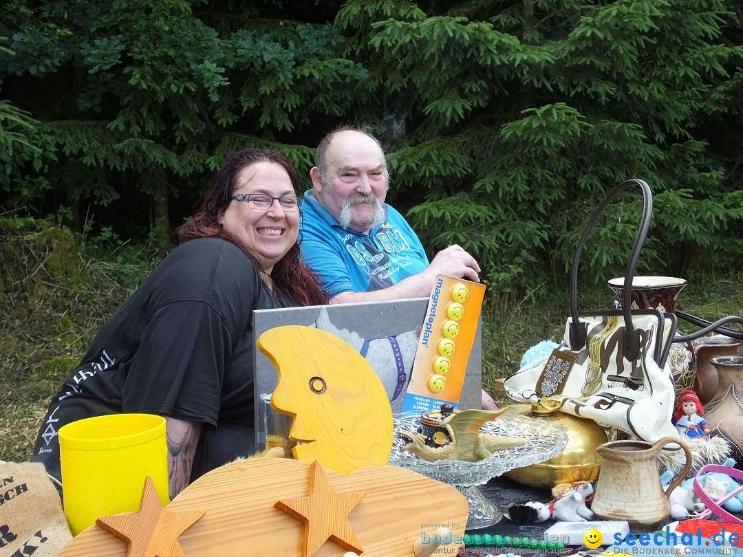 Waldflohmarkt: Mengen-Rosna, 08.07.2017