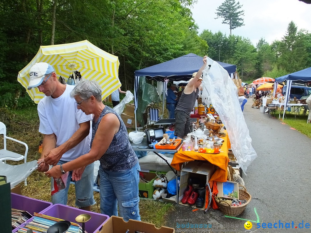 Waldflohmarkt: Mengen-Rosna, 08.07.2017