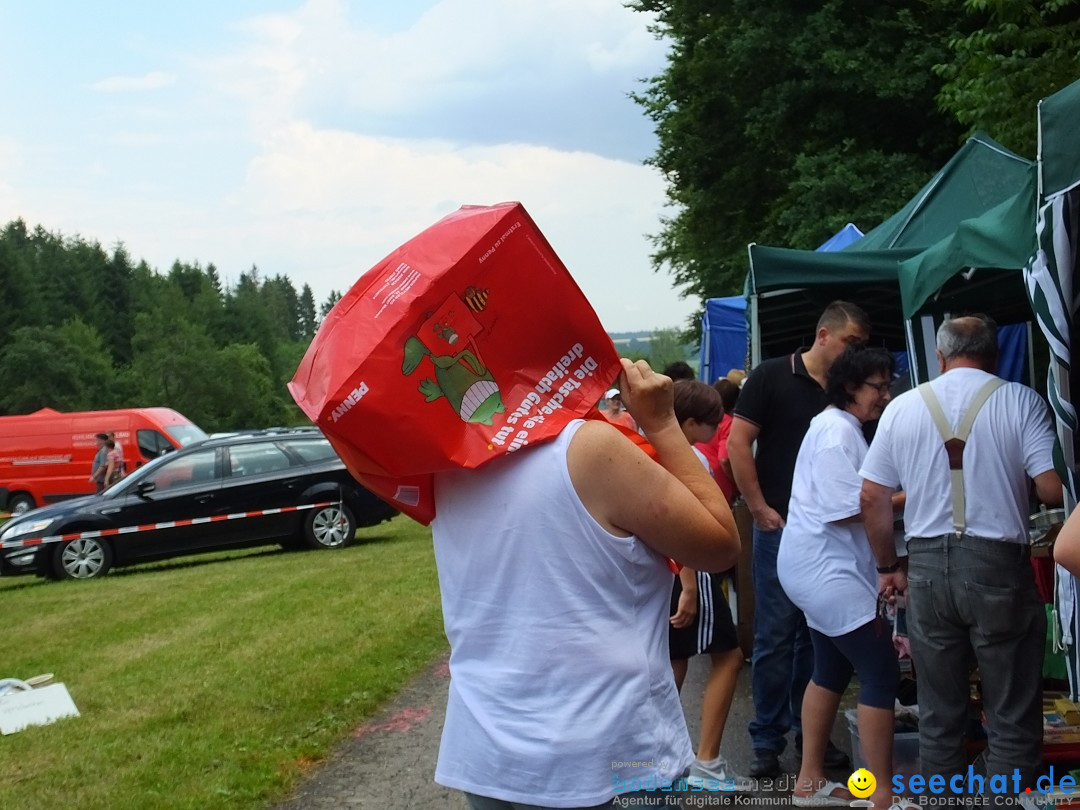 Waldflohmarkt: Mengen-Rosna, 08.07.2017