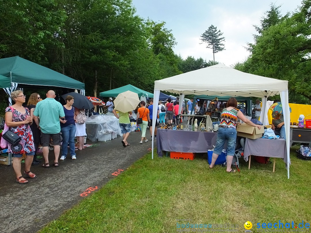 Waldflohmarkt: Mengen-Rosna, 08.07.2017