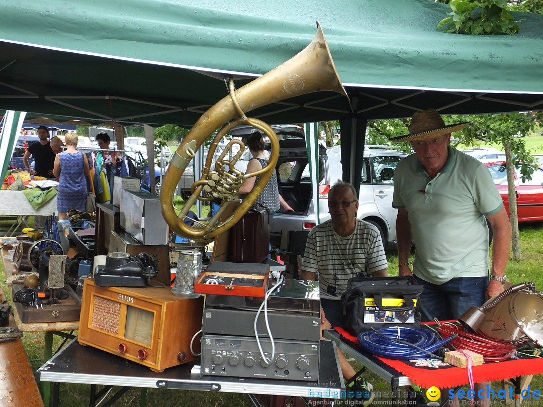 Waldflohmarkt: Mengen-Rosna, 08.07.2017