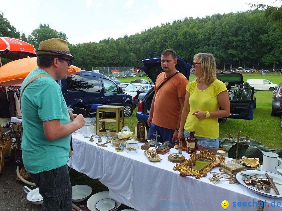 Waldflohmarkt: Mengen-Rosna, 08.07.2017