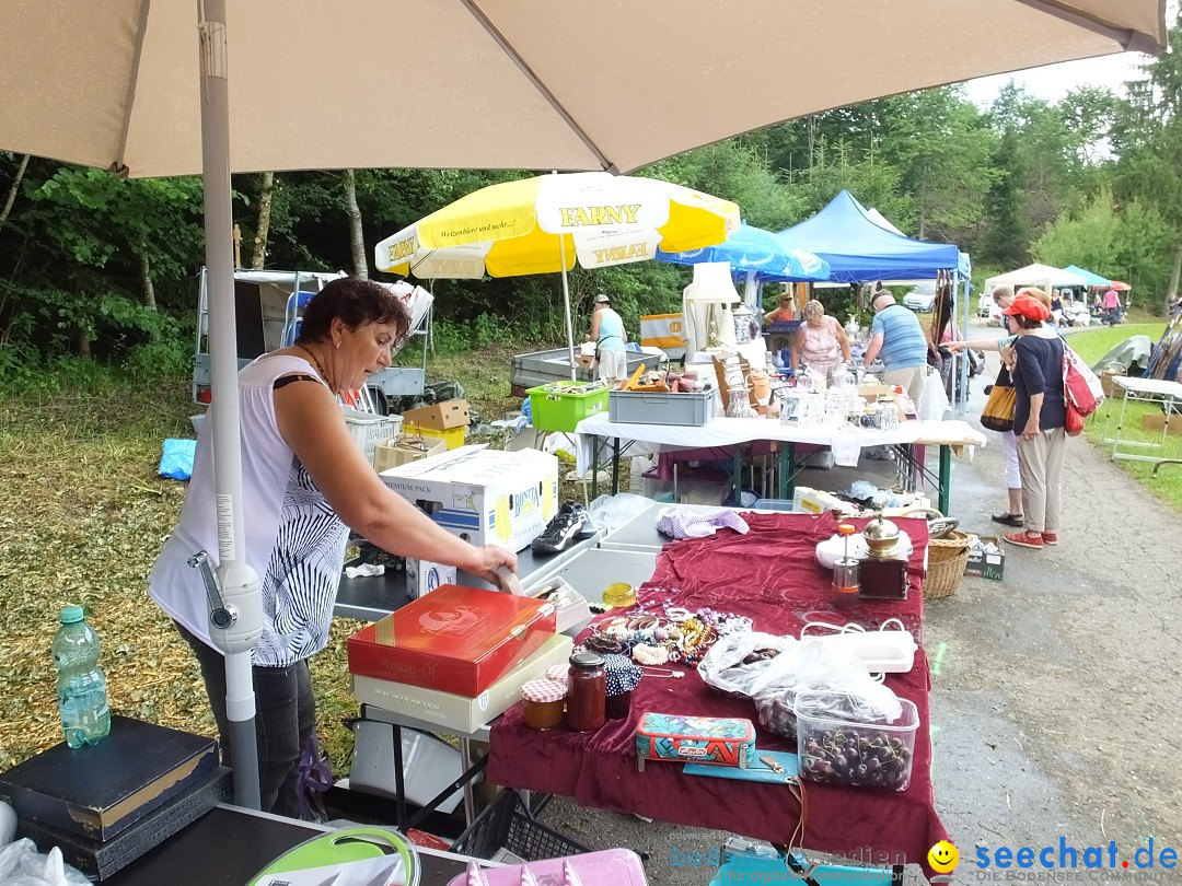 Waldflohmarkt: Mengen-Rosna, 08.07.2017