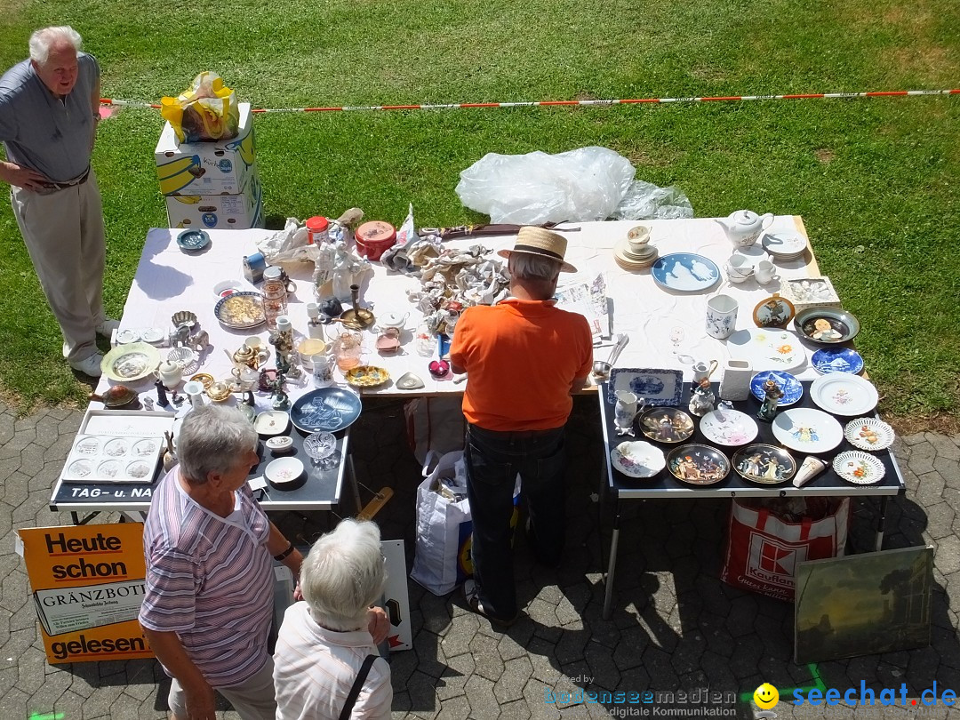 Waldflohmarkt: Mengen-Rosna, 08.07.2017