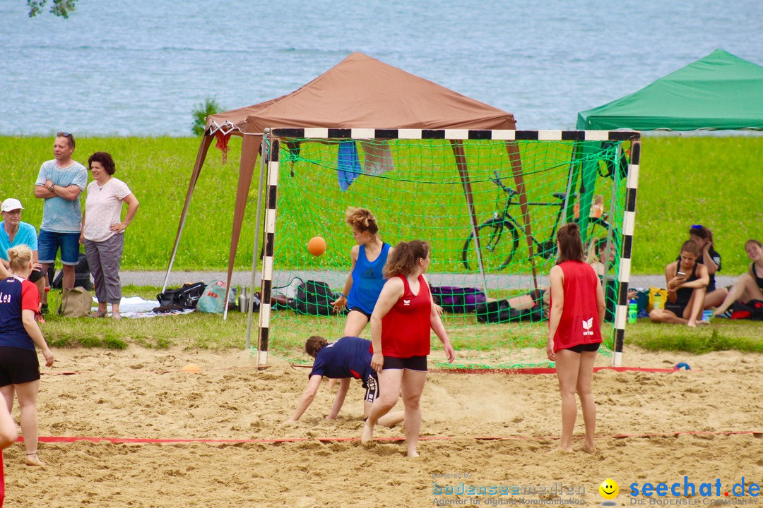 Beach Handball: Schweiz - Arbon am Bodensee, 09.07.2017