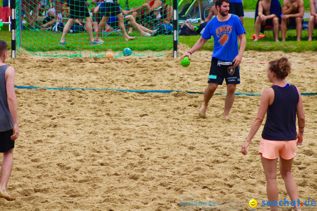 Beach Handball: Schweiz - Arbon am Bodensee, 09.07.2017
