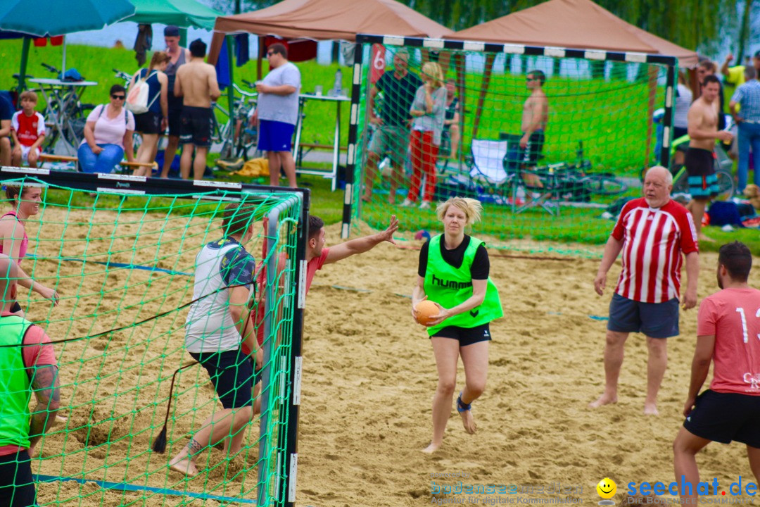 Beach Handball: Schweiz - Arbon am Bodensee, 09.07.2017