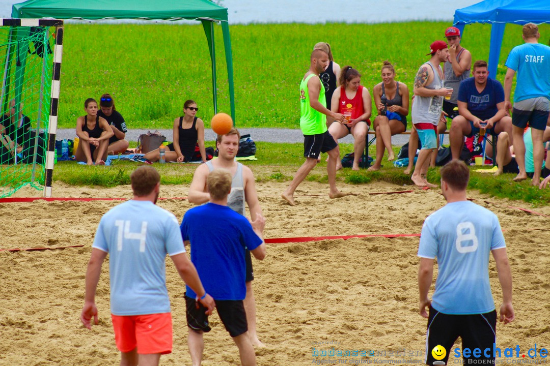 Beach Handball: Schweiz - Arbon am Bodensee, 09.07.2017