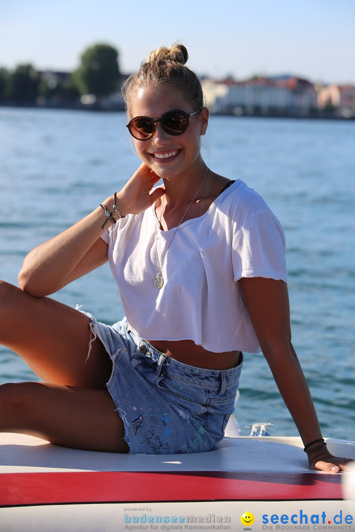 BODENSEE-BOOT.COM Bootstour mit MISS BODENSEE Anahita Rehbein: LA,  8.7.201