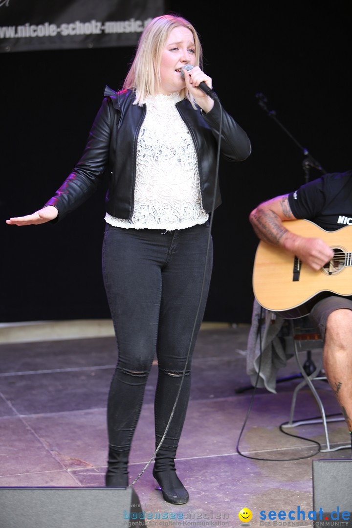 Nicole Scholz auf dem Honbergsommer: Tuttlingen am Bodensee, 14.07.2017