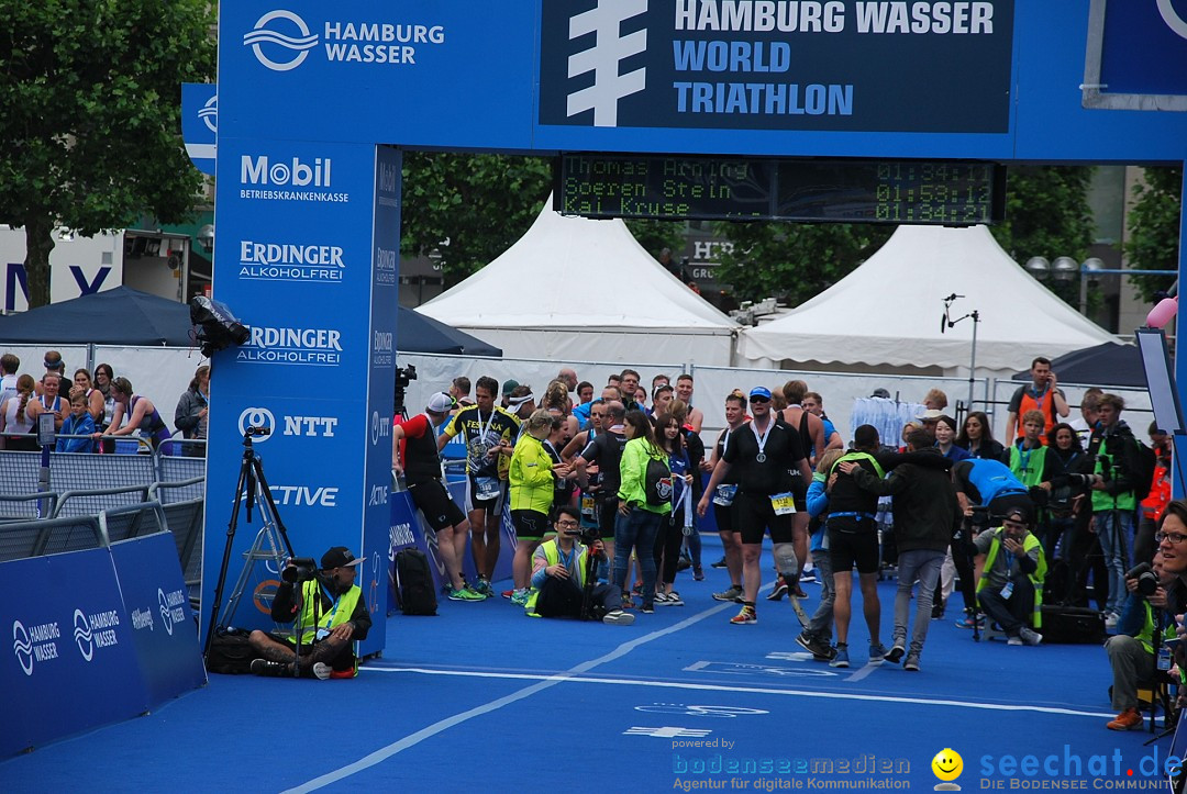 ITU World Triathlon: Hamburg, 15.07.2017