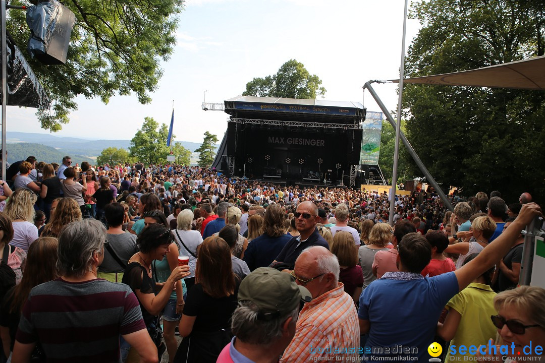 MAX GIESINGER - Hohentwielfestival: Singen am Bodensee, 20.07.2017