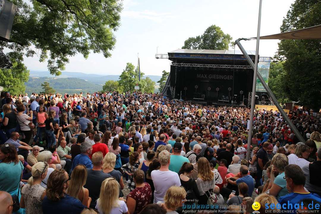 MAX GIESINGER - Hohentwielfestival: Singen am Bodensee, 20.07.2017