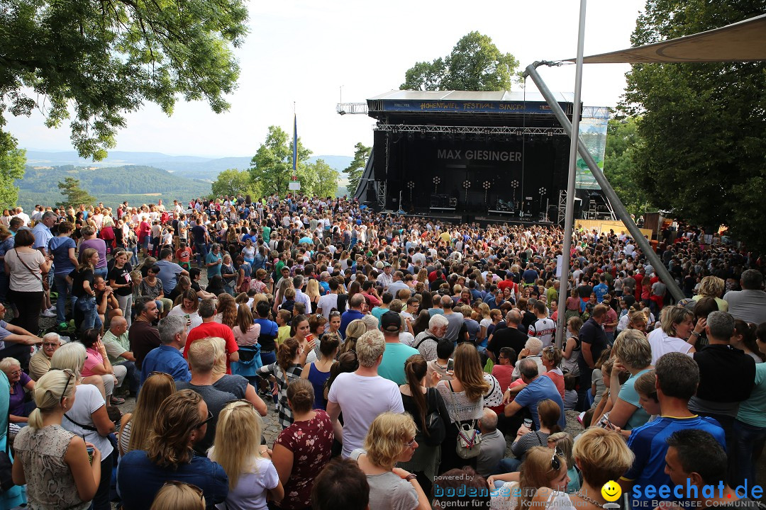 MAX GIESINGER - Hohentwielfestival: Singen am Bodensee, 20.07.2017