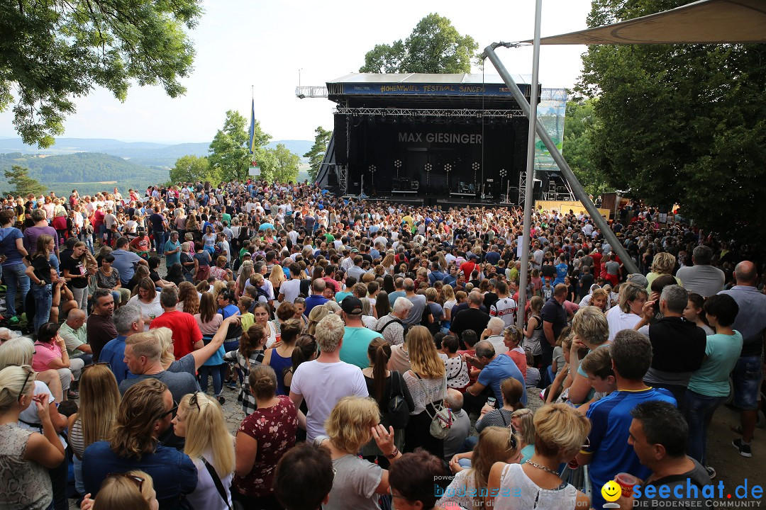 MAX GIESINGER - Hohentwielfestival: Singen am Bodensee, 20.07.2017