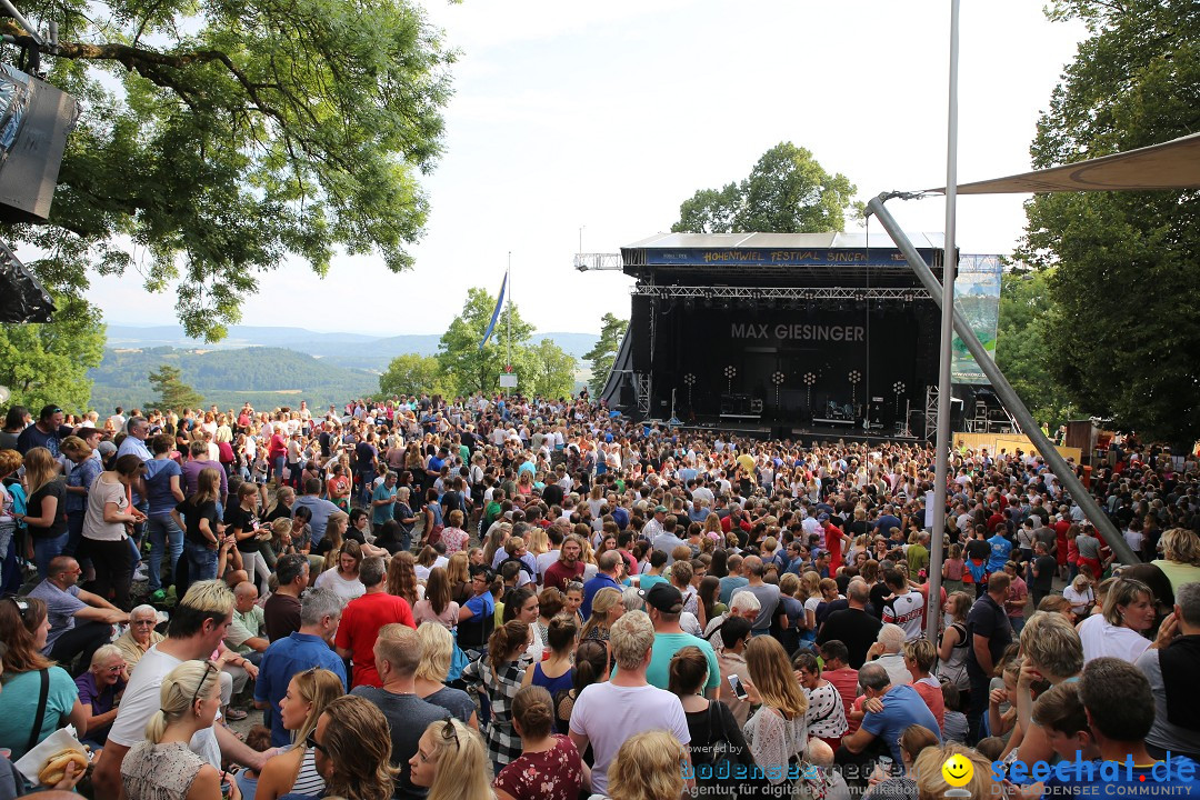 MAX GIESINGER - Hohentwielfestival: Singen am Bodensee, 20.07.2017
