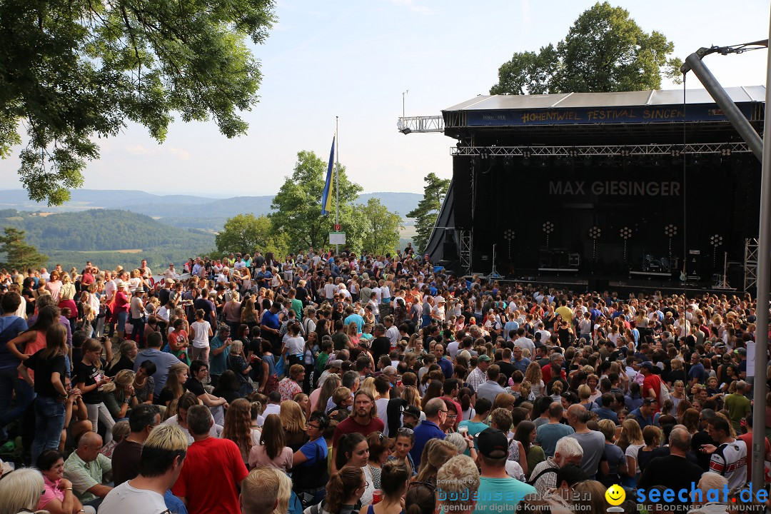 MAX GIESINGER - Hohentwielfestival: Singen am Bodensee, 20.07.2017