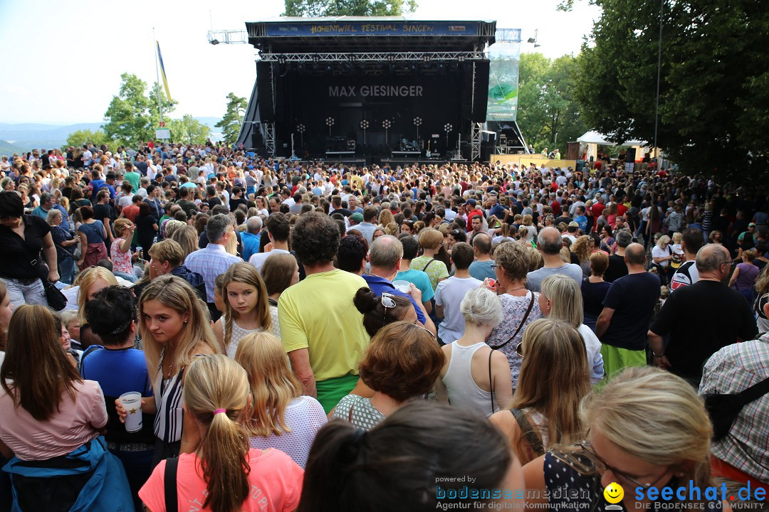 MAX GIESINGER - Hohentwielfestival: Singen am Bodensee, 20.07.2017