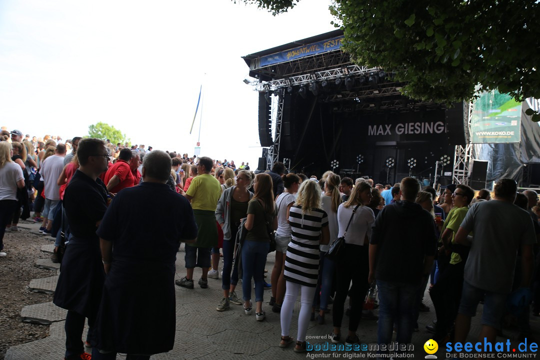 MAX GIESINGER - Hohentwielfestival: Singen am Bodensee, 20.07.2017