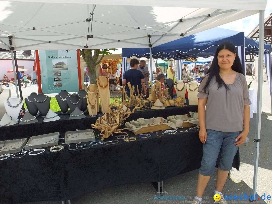Handwerkermarkt mit Human-Soccer: Oggelshausen, 05.08.2017
