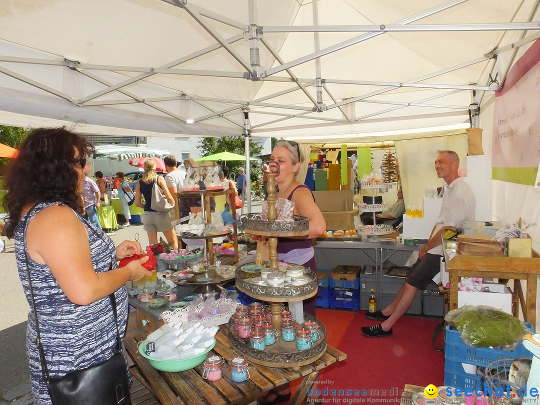 Handwerkermarkt mit Human-Soccer: Oggelshausen, 05.08.2017