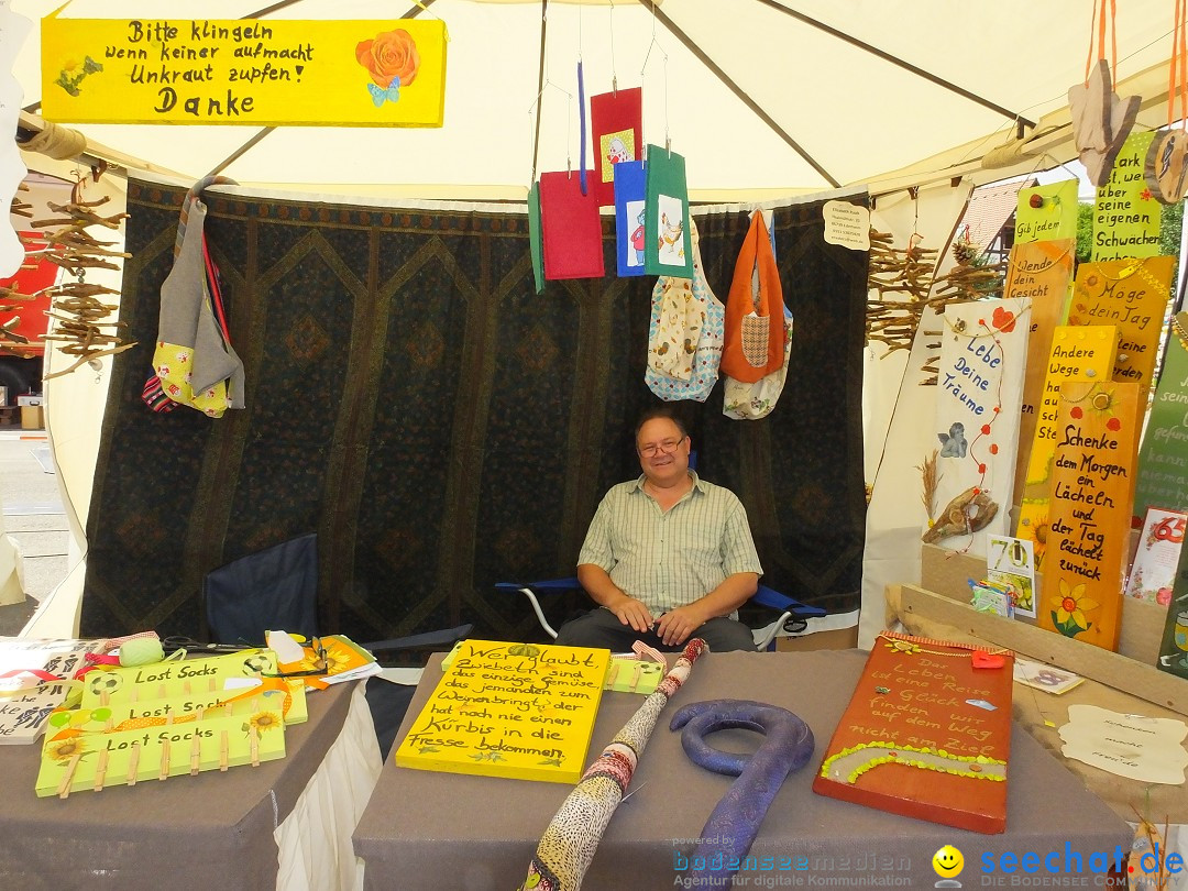 Handwerkermarkt mit Human-Soccer: Oggelshausen, 05.08.2017