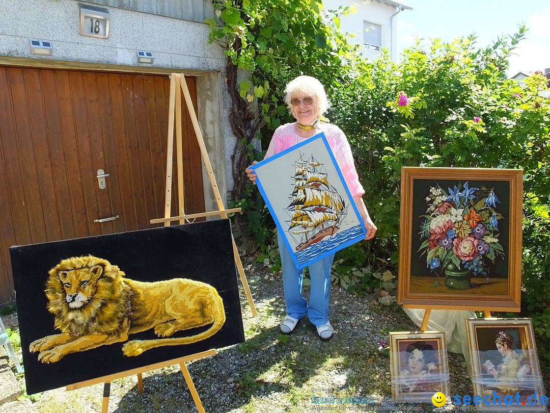Handwerkermarkt mit Human-Soccer: Oggelshausen, 05.08.2017