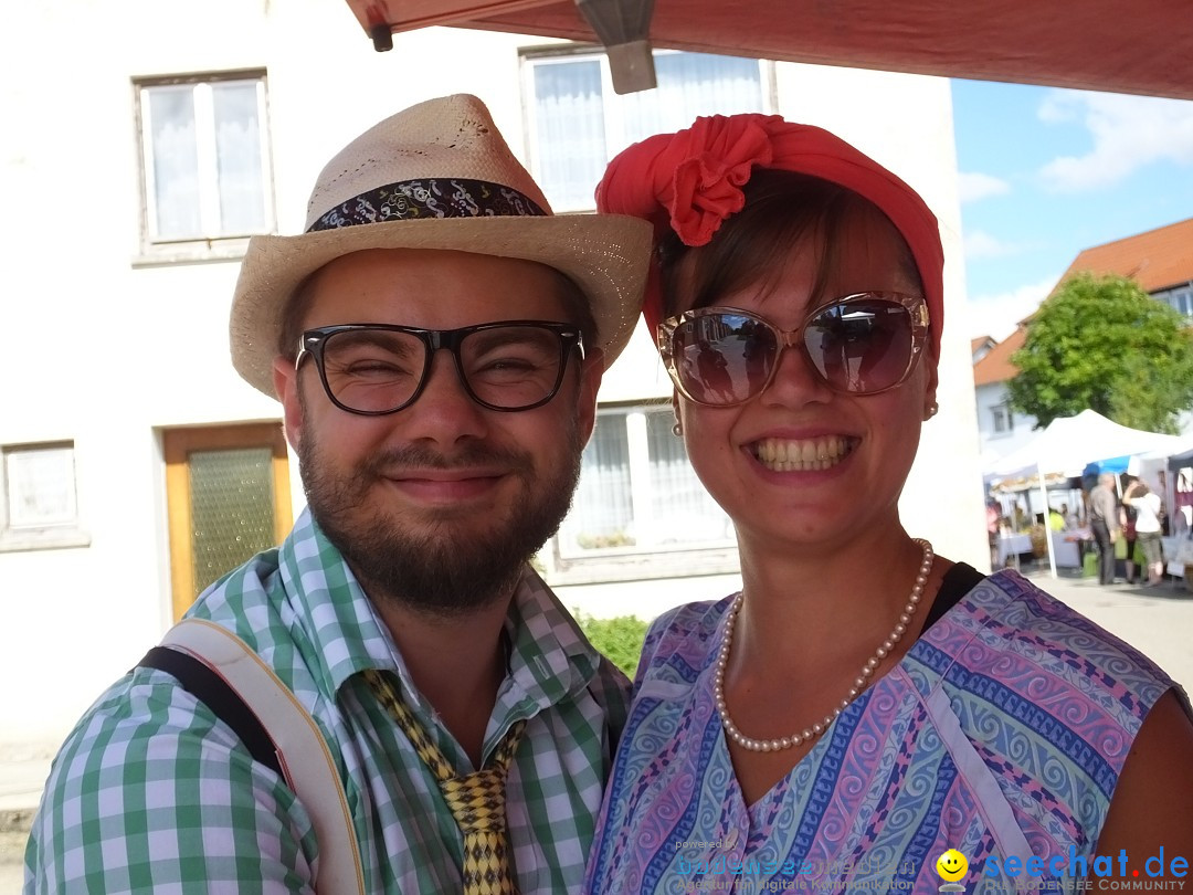 Handwerkermarkt mit Human-Soccer: Oggelshausen, 05.08.2017