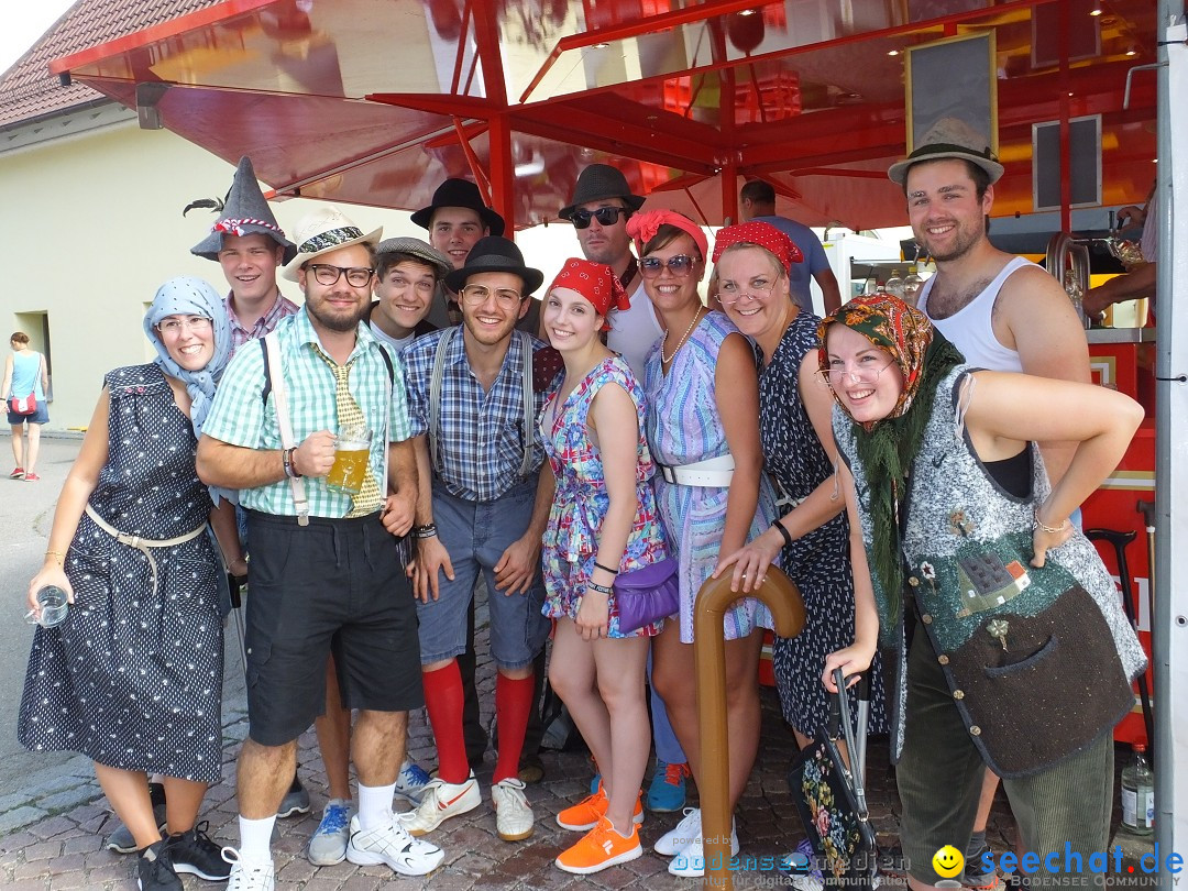 Handwerkermarkt mit Human-Soccer: Oggelshausen, 05.08.2017
