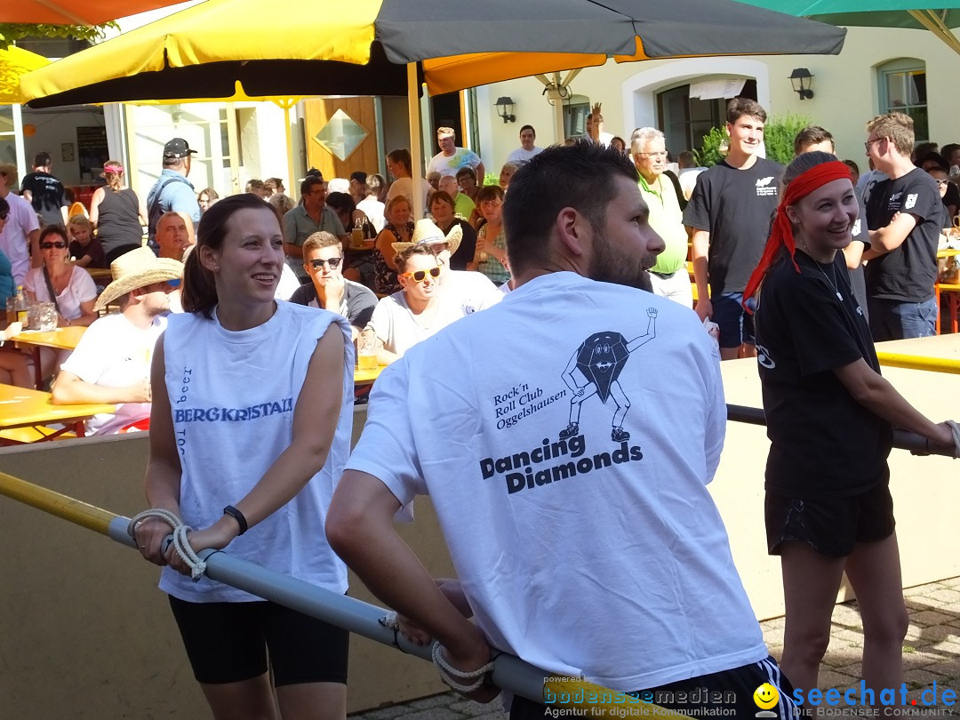 Handwerkermarkt mit Human-Soccer: Oggelshausen, 05.08.2017