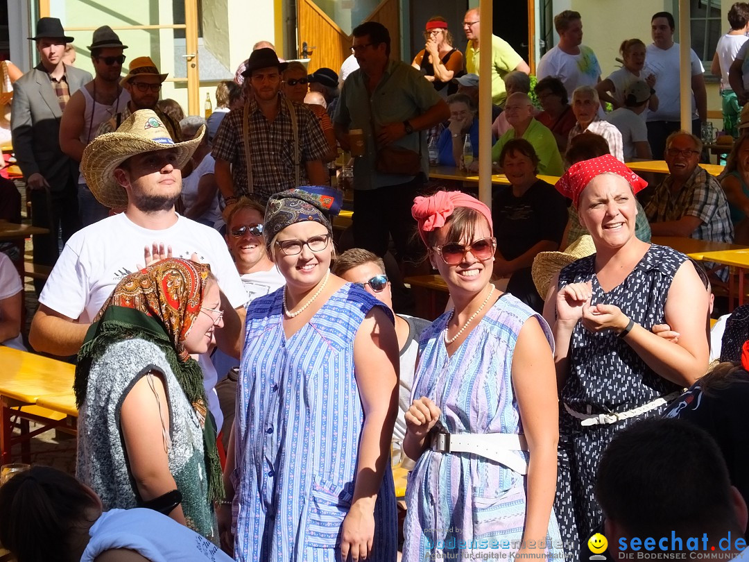 Handwerkermarkt mit Human-Soccer: Oggelshausen, 05.08.2017